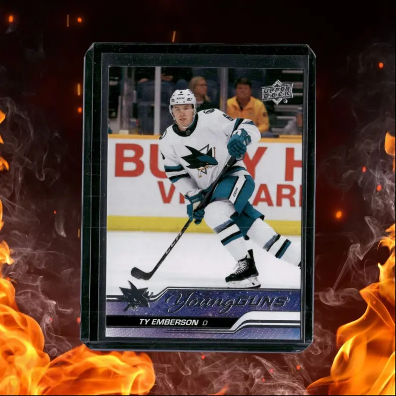 2023-24 Upper Deck Ty Emberson Young Guns Rookie #460