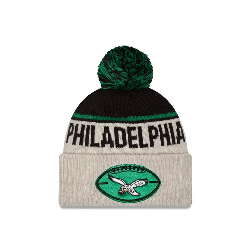 New Era - Philadelphia Eagles - NFL Sideline Beanie - Stone/OTC