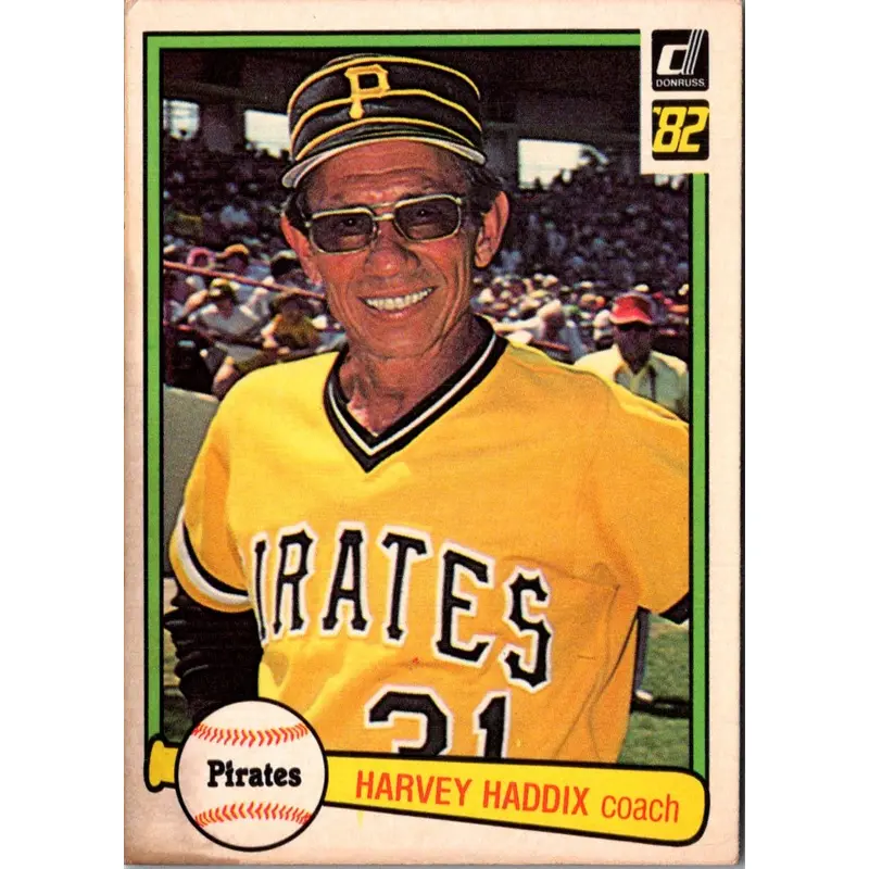 1982 Donruss Harvey Haddix #651