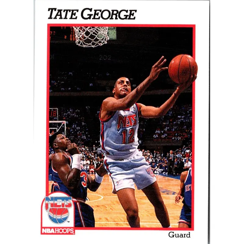 1991 Hoops Tate George #400 Rookie