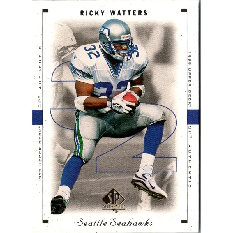 1999 SP Authentic Ricky Watters #80