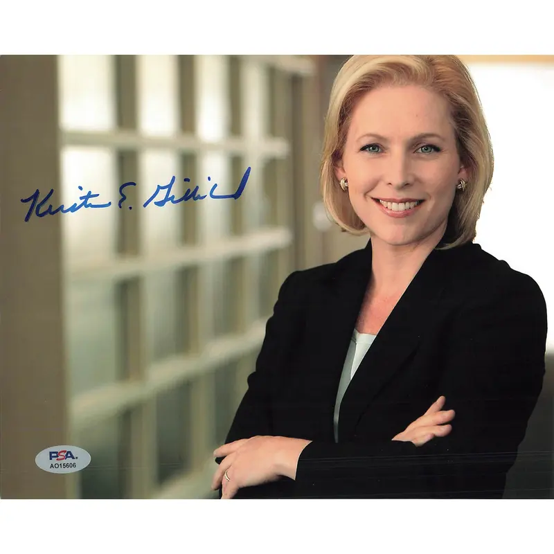 Kirsten Gillibrand signed 8x10 photo PSA/DNA Autographed Politician
