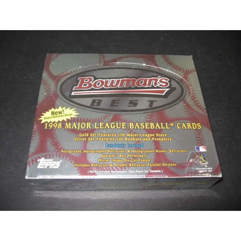 1998 Bowman's Best Baseball Box (Retail)
