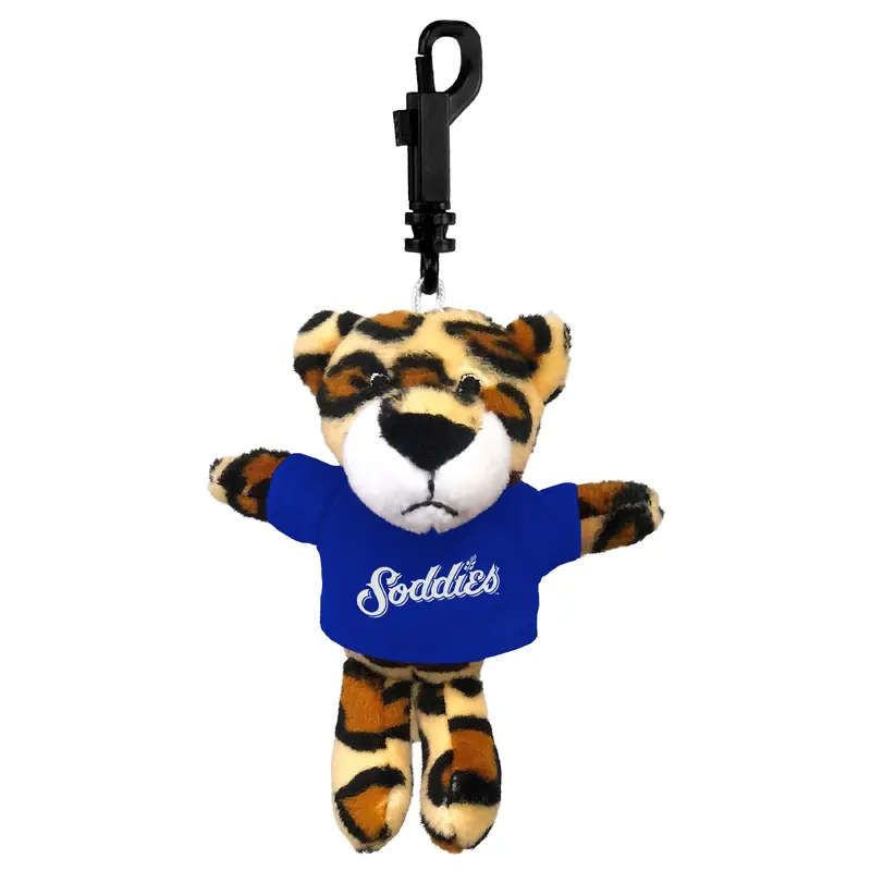 Amarillo Sod Poodles Animal Plush Keychain