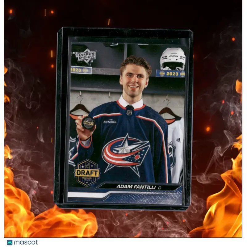 2023-24 Upper Deck Adam Fantilli 1st Round Draft (A) Rookie #742