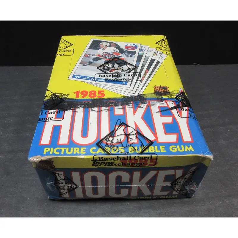 1985/86 Topps Hockey Unopened Wax Box (Authenticate)