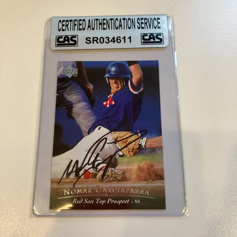 1994 Upper Deck Nomar Garciaparra Signed RC CAS Certified Auto
