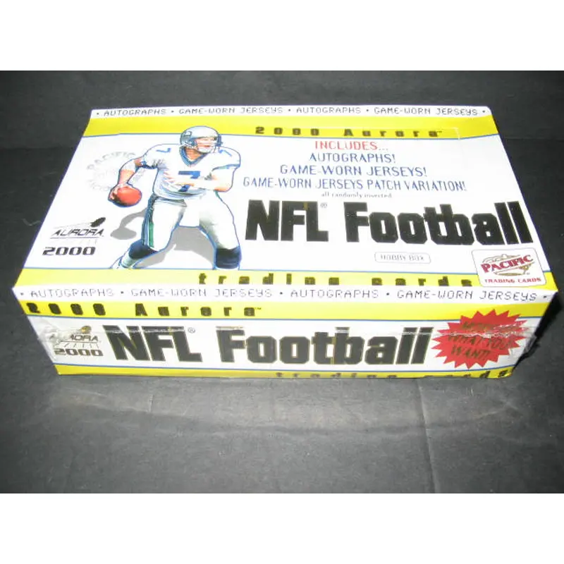 2000 Pacific Aurora Football Box (Hobby)