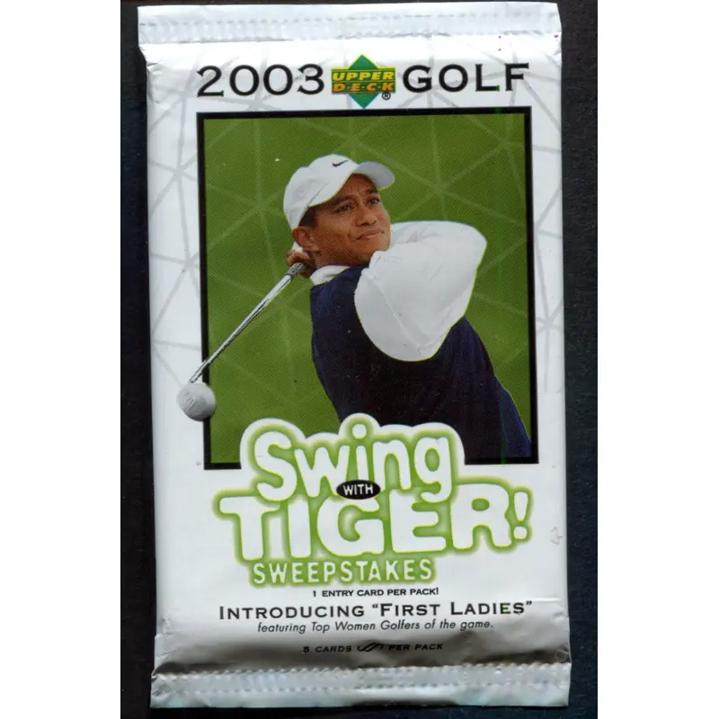 2003 Upper Deck Golf Pack (5)