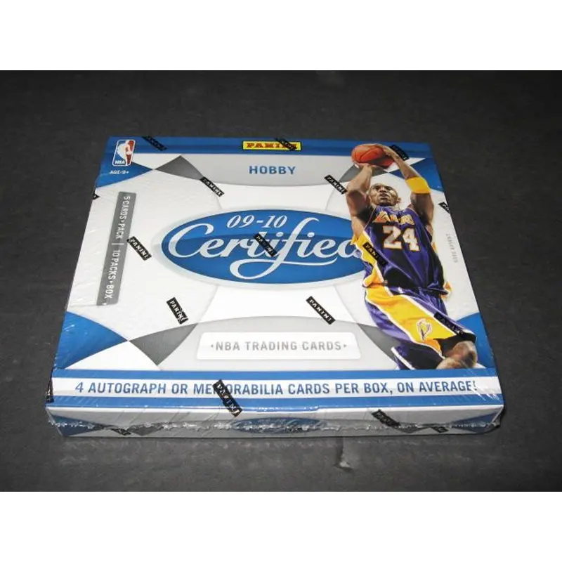 2009/10 Panini Ceritifed Basketball Box (Hobby)