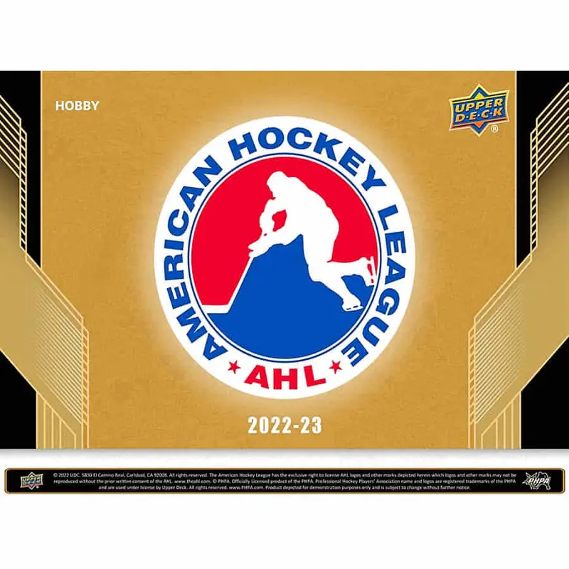 2022-23 Upper Deck AHL Hockey Hobby Box