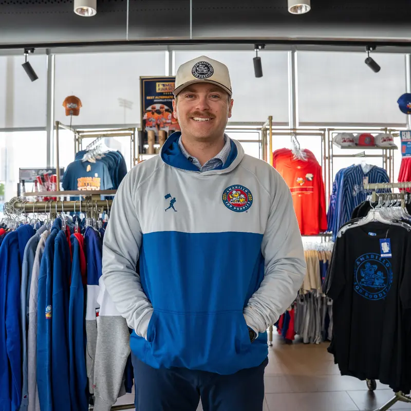 Amarillo Sod Poodles Baseballism Reversible Hoodie