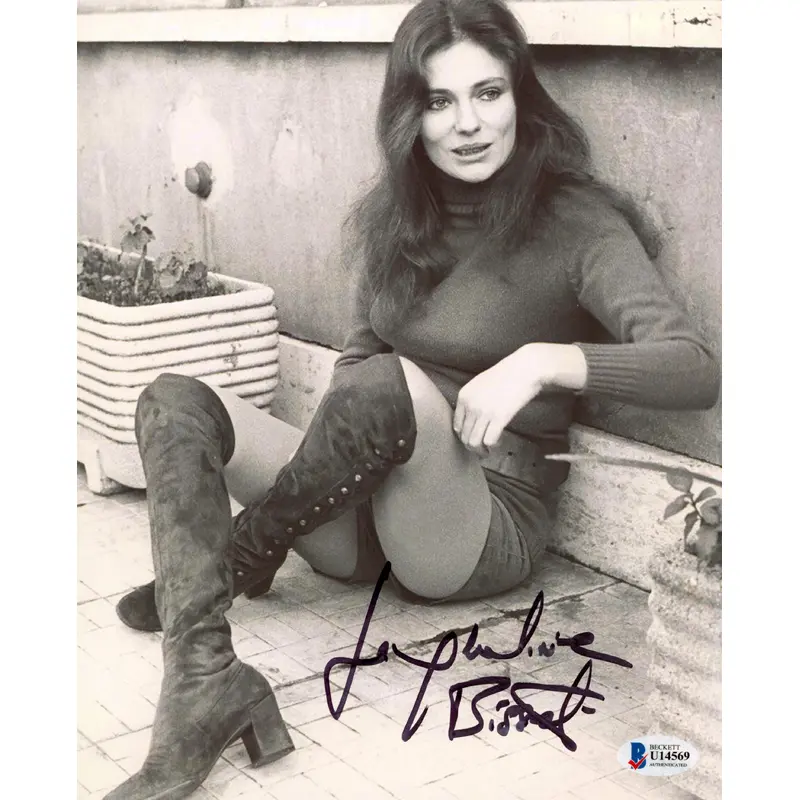Jacqueline Bisset The Deep Authentic Signed 8x10 Sexy Photo BAS #U14569
