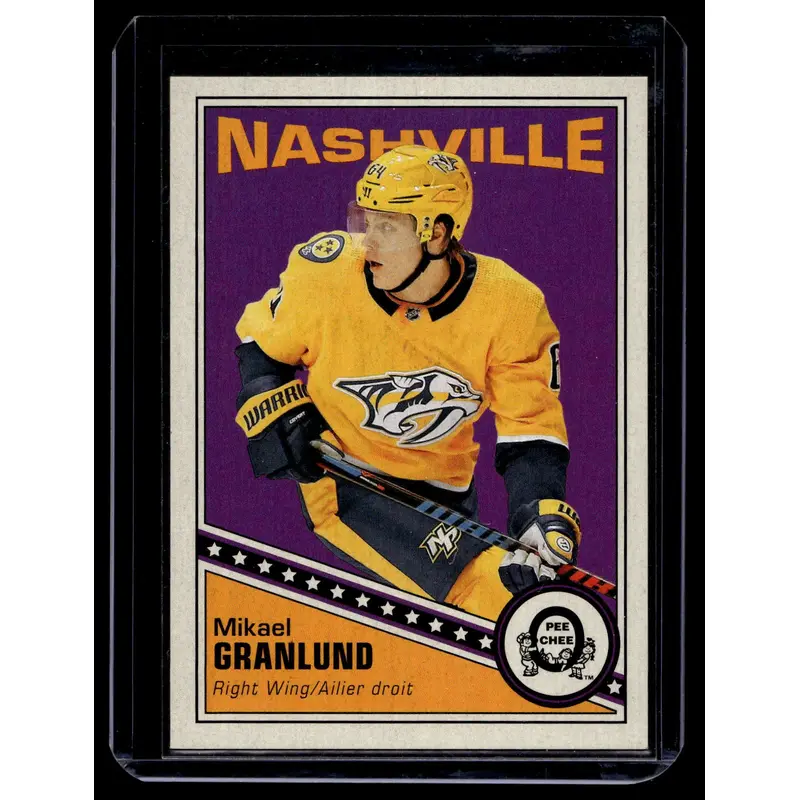 2019-20 O-Pee-Chee - Retro Blank Backs - Mikael Granlund #469