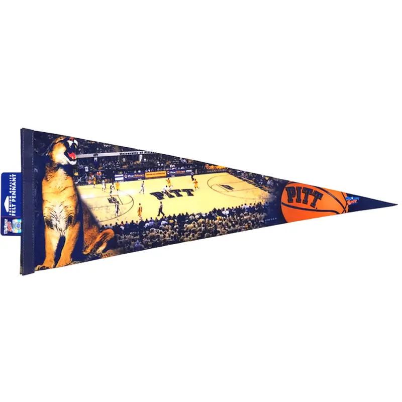Pitt Panthers Basketball Game Night Premium Felt Collector's Pennant - Wincraft