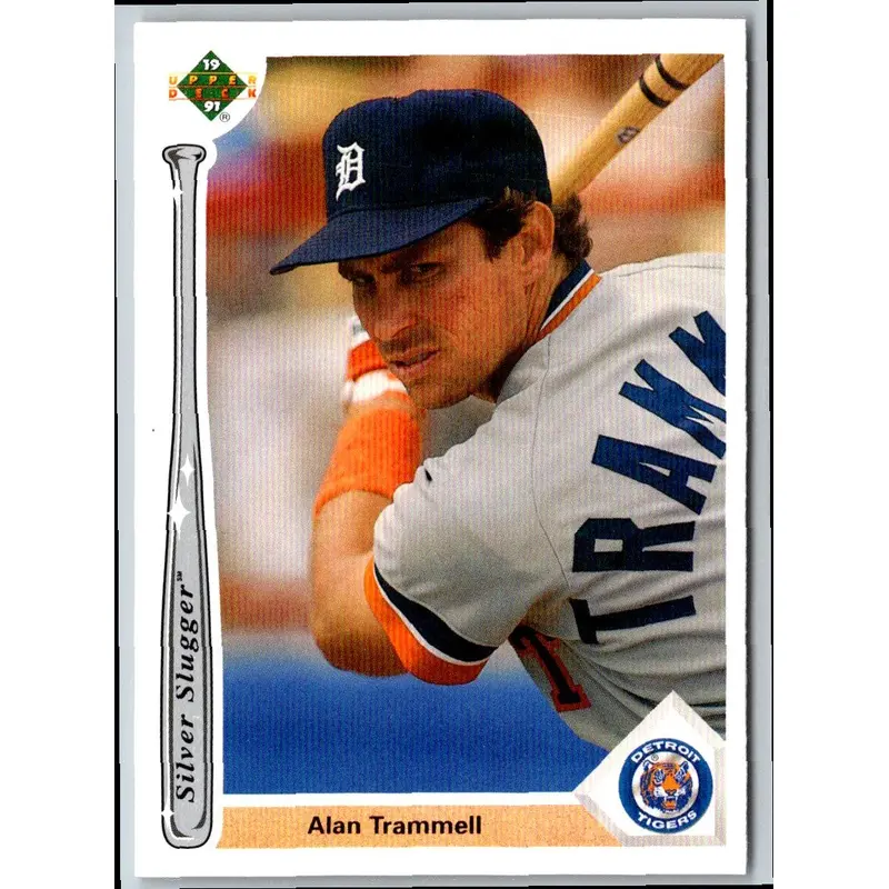 1991 Upper Deck Silver Sluggers Alan Trammell #SS2