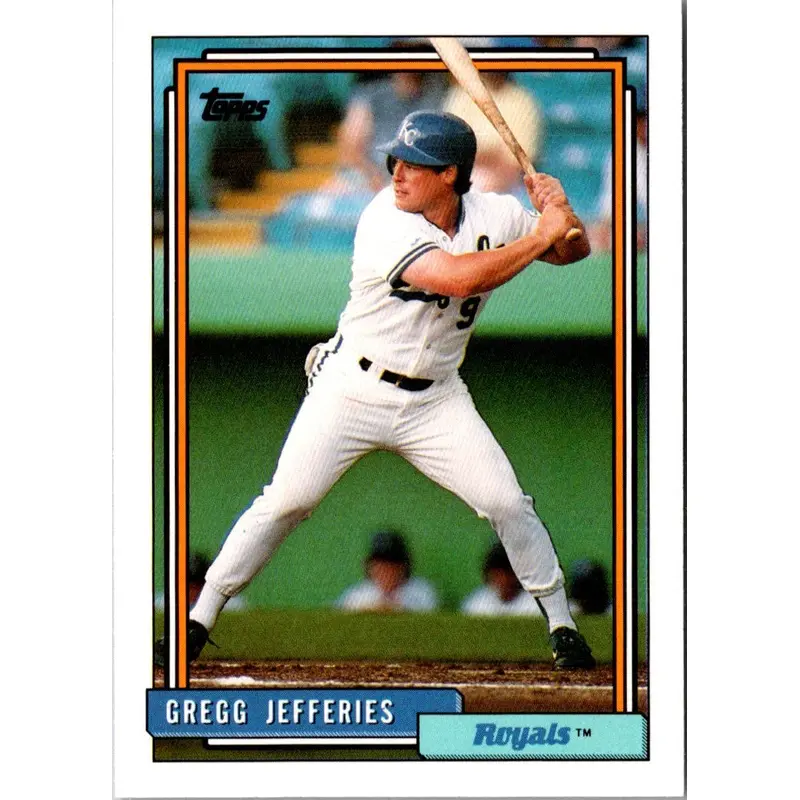 1992 Topps Traded Gregg Jefferies #55T