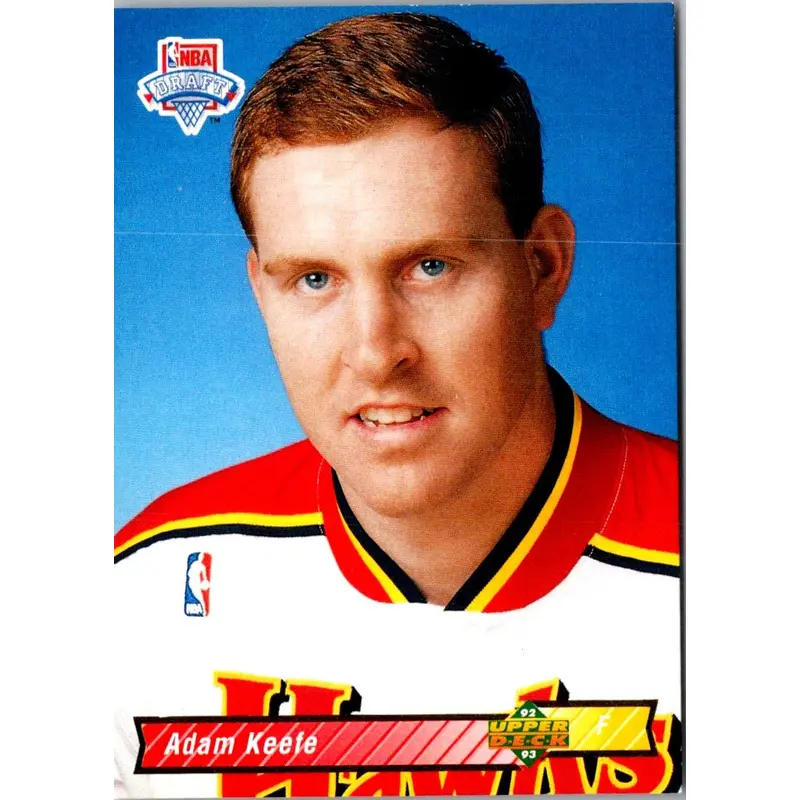 1992 Upper Deck Adam Keefe #6 Rookie