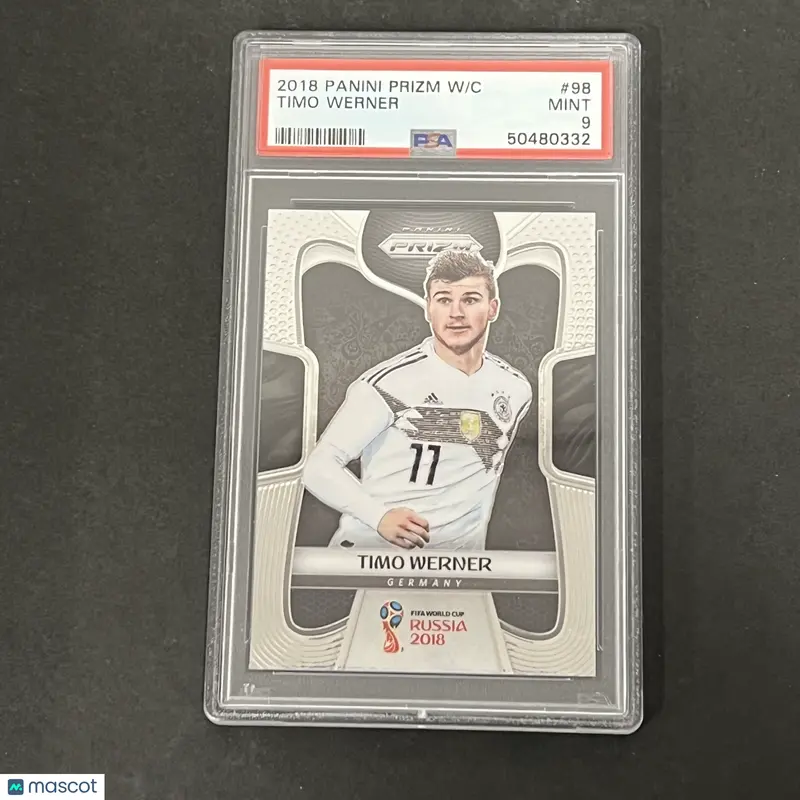 2018 Panini Prizm World Cup #98 Timo Werner PSA 9