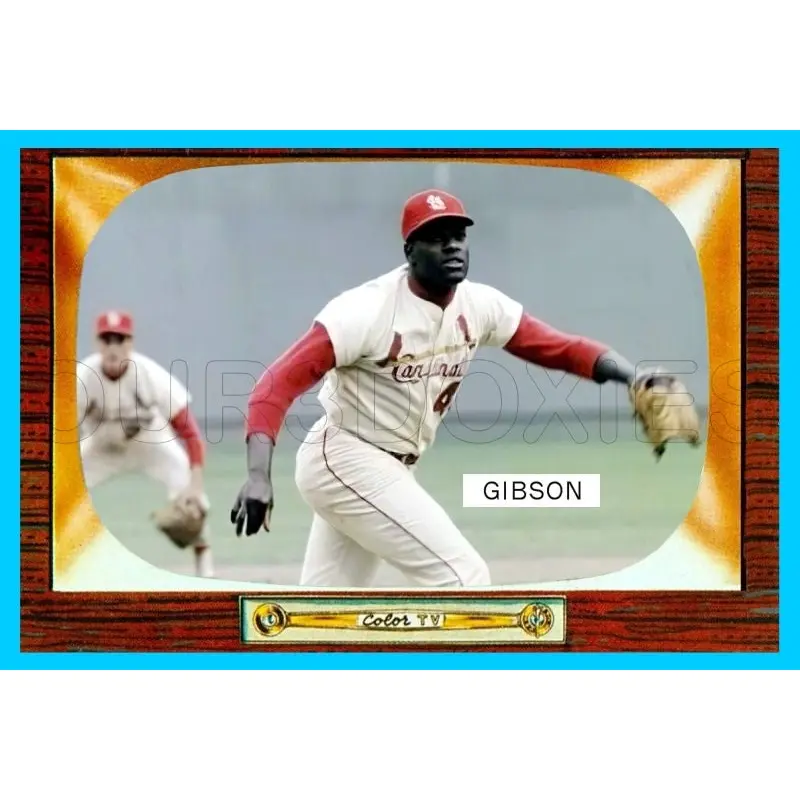 Bob Gibson 1955 Bowman Custom Card - 4066