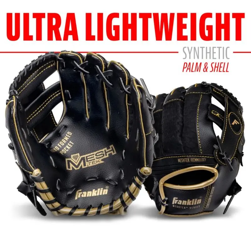 New Franklin Mesh Tek 9.5" Teeball Glove / Ball - Lefty