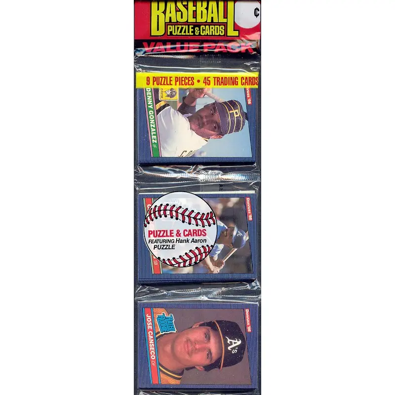 1986 Donruss Baseball Unopened Rack Pack (Authenticate)