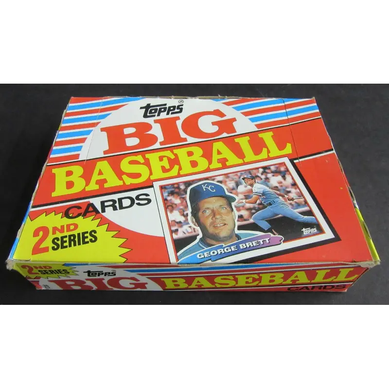 1988 Topps Big Baseball 2nd Series Unopened Box