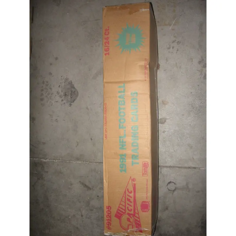 1991 Pacific Football Cello Case (16 Box) (91205)