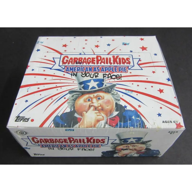 2016 Topps Garbage Pail Kids Series 1 Box (Hobby): American as Apple Pie - in Your Face