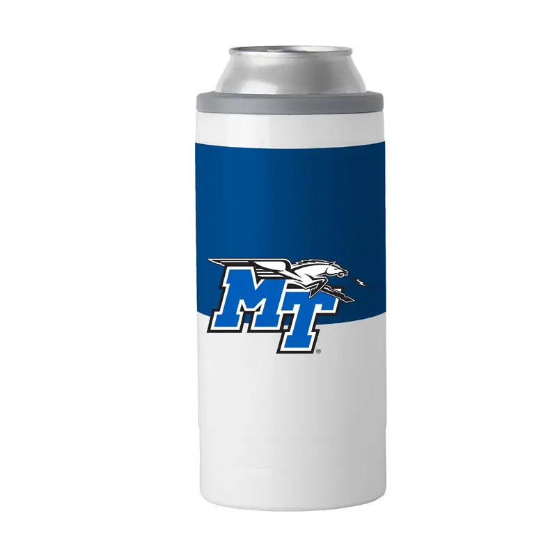 MTSU 12oz Colorblock Slim Can Coolie