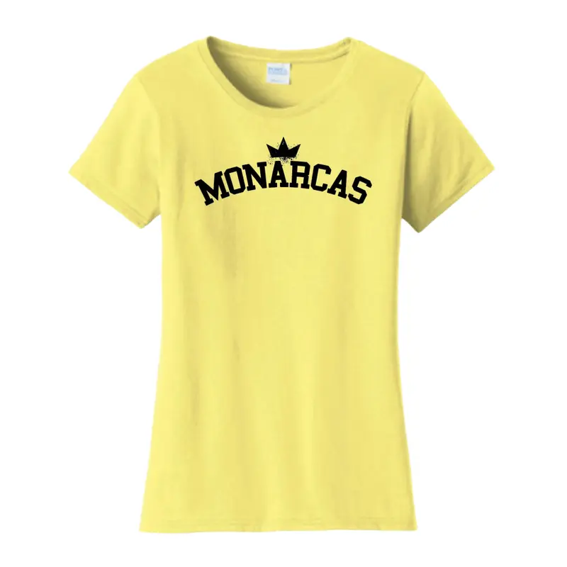 Monarcas de Eugene Copa de la Diversin Yellow Women's T-Shirt
