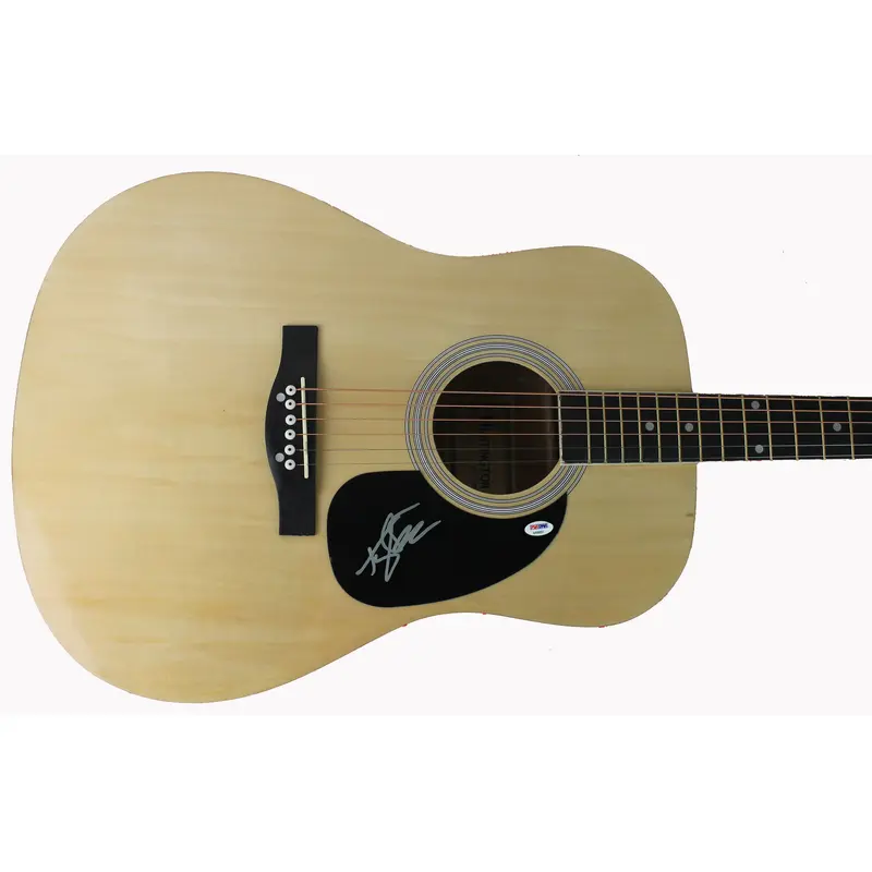 Tyler Farr Authentic Signed Acoustic Guitar Autographed PSA/DNA #AA86651