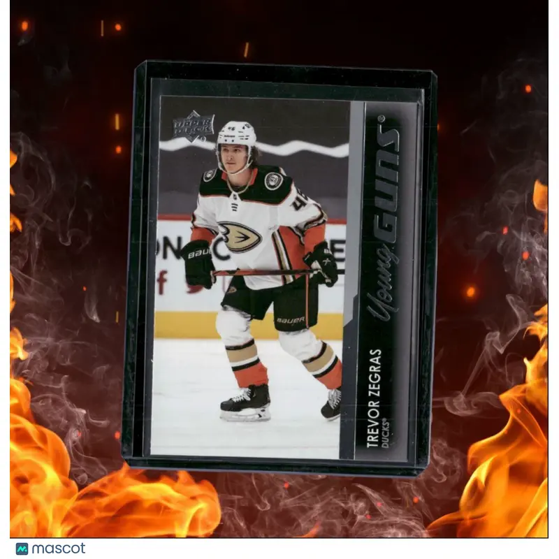 2021-22 Upper Deck Trevor Zegras Young Guns (B) Rookie #232