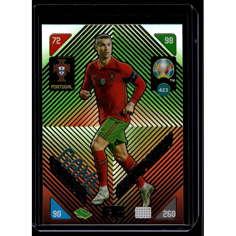 2021 Panini Adrenalyn XL UEFA Euro 2020 - 2021 Kick Off - Christiano Ronaldo #423