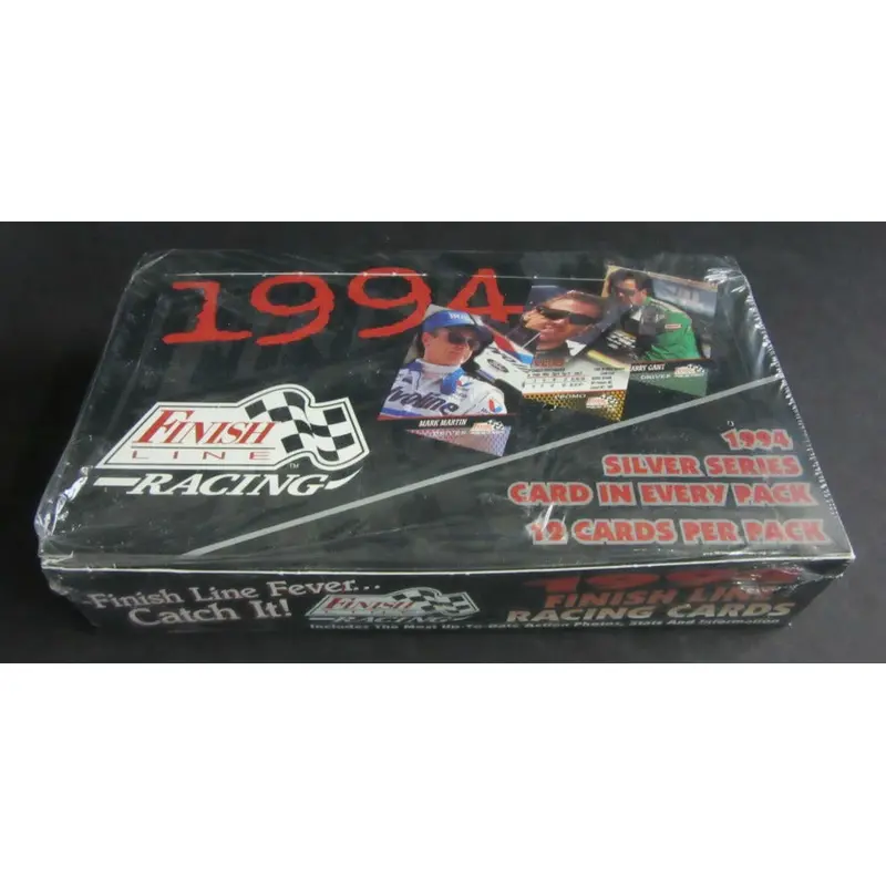 1994 Finish Line Racing Race Cards Box