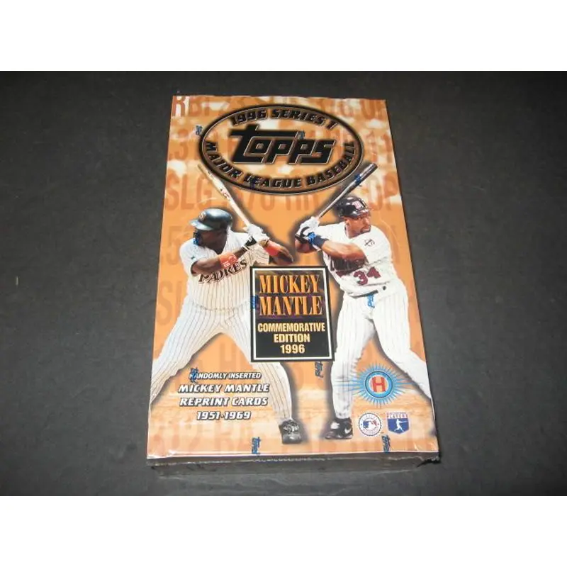 1996 Topps Baseball Series 1 Box (Hobby)
