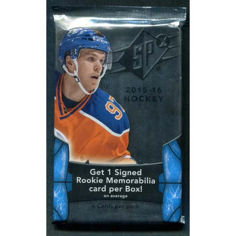 2015/16 Upper Deck SPX Authentic Hockey Unopened Pack (Hobby)