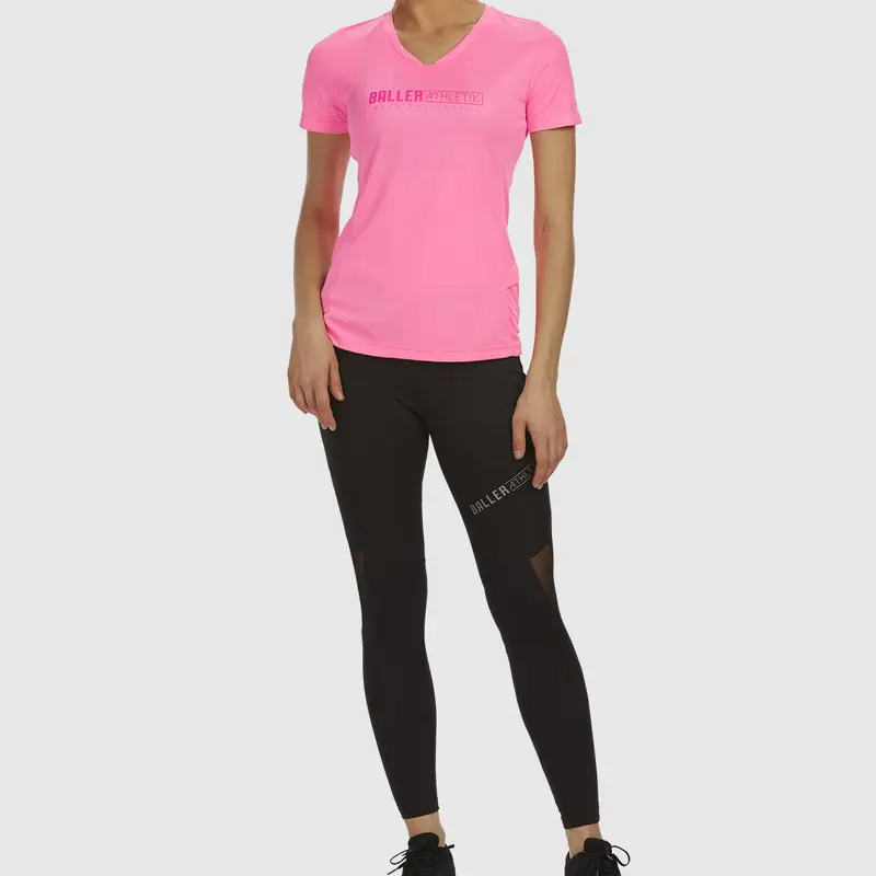 Cut Out Tee - Pink Baller Athletik | Kibi Sports