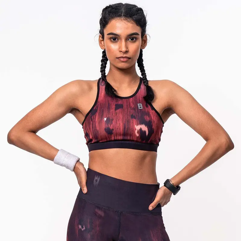 Magnum Opus Sports Bra - Garnet Baller Athletik | Kibi Sports