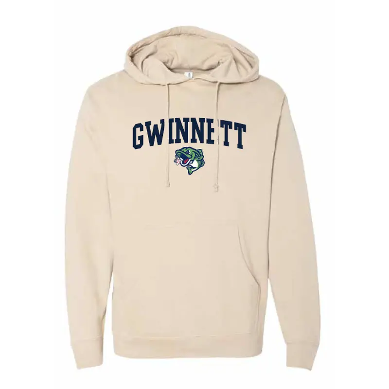 Gwinnett Stripers Soft as a Grape Sandstone Hoodie