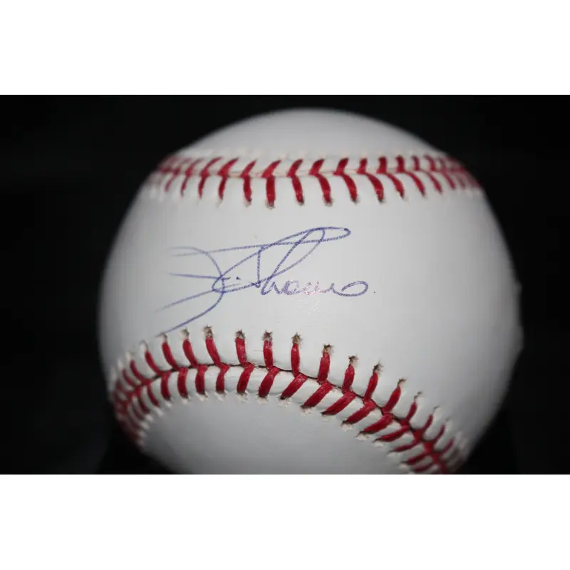 JIm Thome Autographed OML Baseball, MLB & Mounted Memories