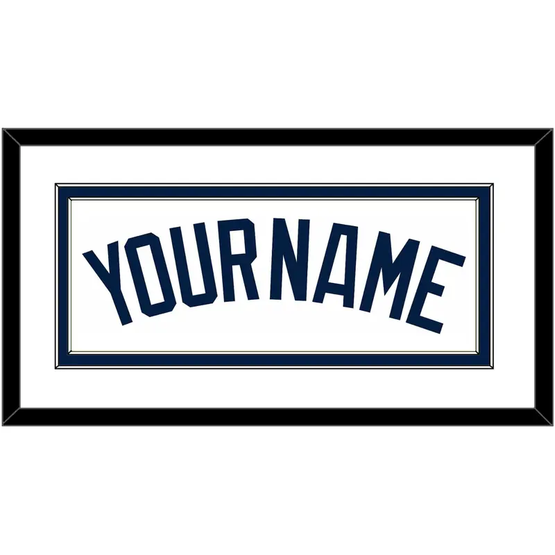 Tampa Bay Name - Home White - Double Mat 1