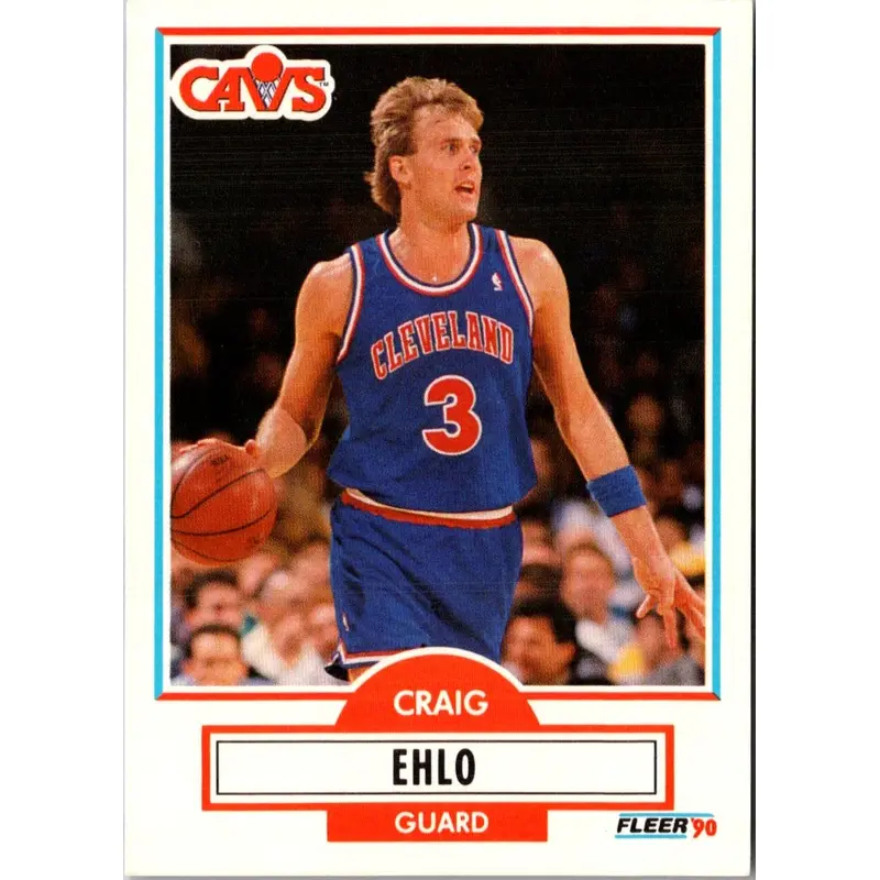 1990 Fleer Craig Ehlo #32