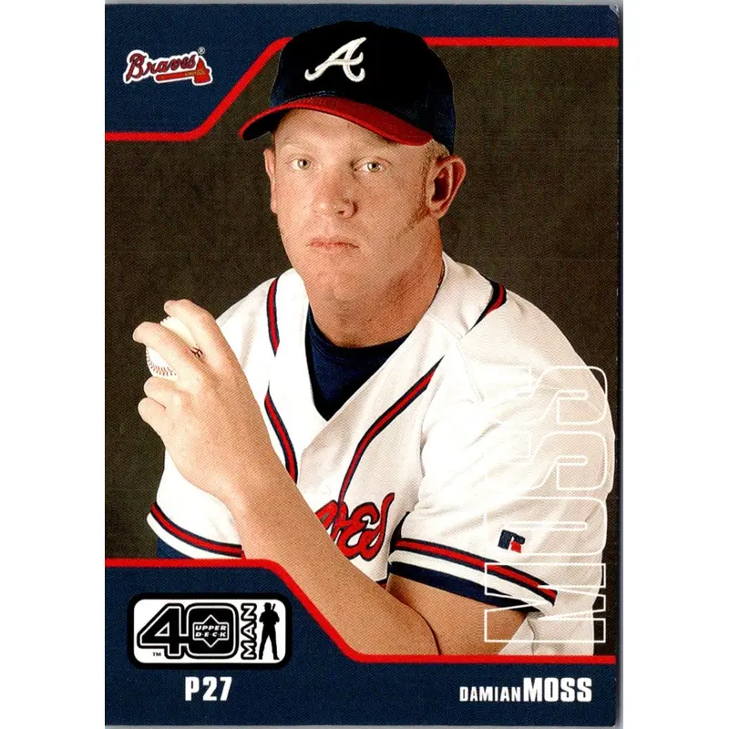 2002 Upper Deck 40-Man Damian Moss #517