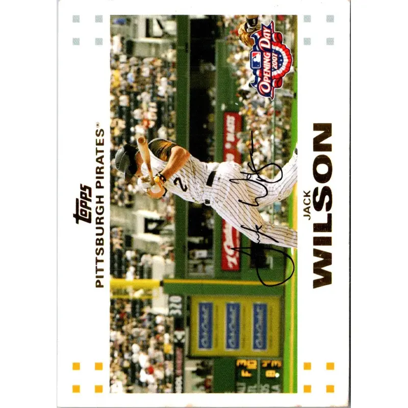 2007 Topps Opening Day Jack Wilson #39