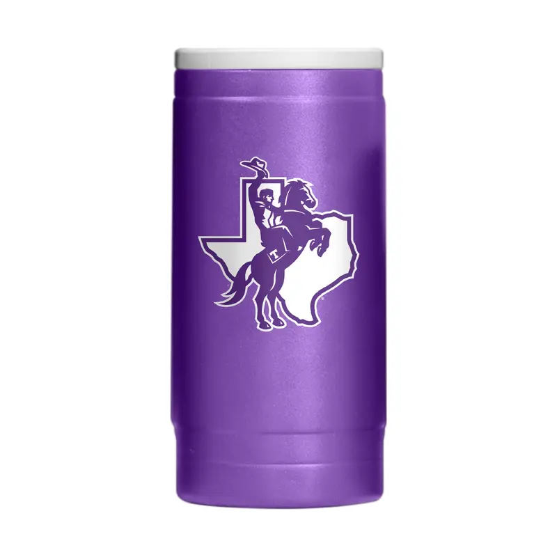 Tarleton State 12oz Flipside Powdercoat SlimCan Coolie