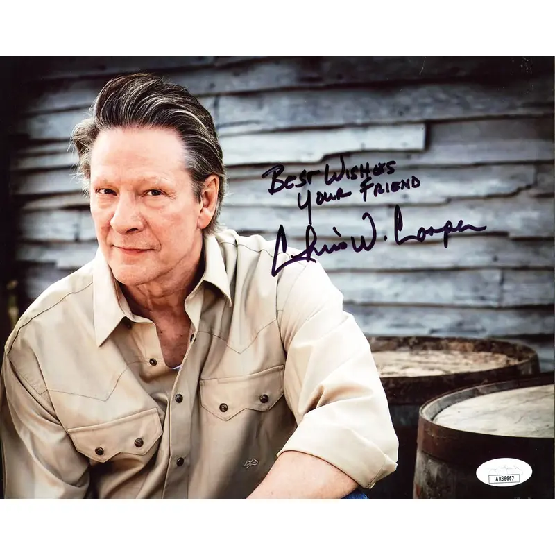 Chris Cooper "Best Wishes Your Friend" Signed 8x10 Photo JSA #AR36667