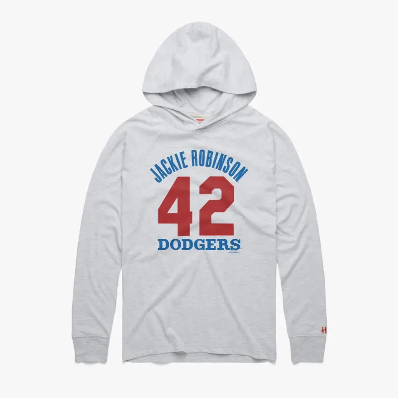 Dodgers Jackie Robinson 42 Lightweight Hoodie