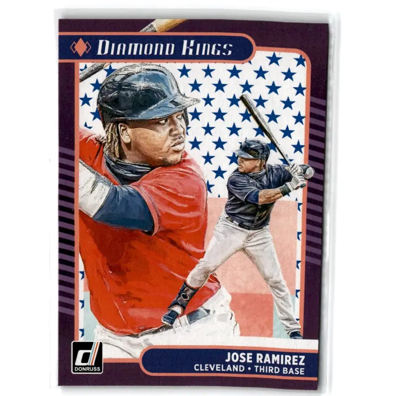 2021 Donruss Blue Jose Ramirez #8