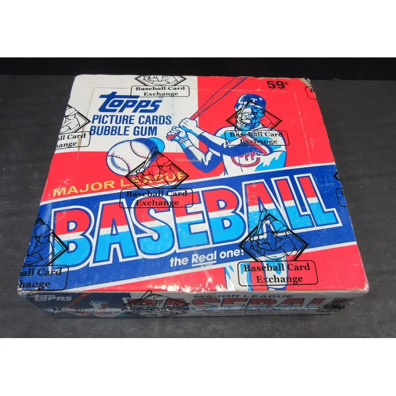 1985 Topps Baseball Unopened Cello Box (BBCE) (Non X-Out)